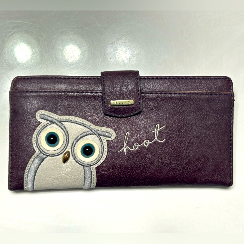 Relic RFID Blocker Owl Wallet